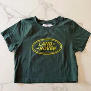 PacSun Women's Green Crop-top